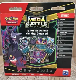 NEW Factory Sealed 2025 Pokemon Mega Battle Deck Mega Gengar ex -English -TCG - Image 5