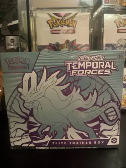 Pokemon Scarlet & Violet Temporal Forces Elite Trainer Box Sealed(Walking Wake) - Image 1