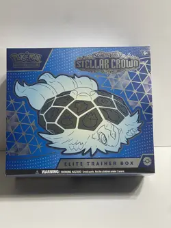 Pokemon TCG Scarlet and Violet Stellar Crown Elite Trainer Box - Image 1