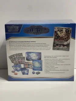 Pokemon TCG Scarlet and Violet Stellar Crown Elite Trainer Box - Image 3