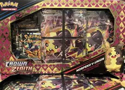 Pokemon Crown Zenith Morpeko V-Union Premium Playmat Collection Lot of 3 - Image 3