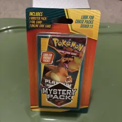 Pokemon Mystery Pack Chase VINTAGE Packs Seeded 1:5 Unweighted Sealed PlatinumU - Image 1