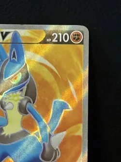 Pokemon TCG Lucario V (Full Art) SWSH213 SWSH: Sword & Shield Black Star Promo - Image 5