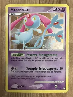 Mesprit - 14/123 - Holo Rare HP English Pokemon Mysterious Treasures ITALIAN - Image 1