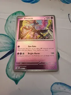 Xerneas (Reverse Holo) 064 /132 - Mega Evolution - Pokemon - NM/M - Image 1
