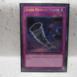 Black Horn of Heaven LCYW-EN300 Unlimited Secret Rare Lightly Played LP - Image 1