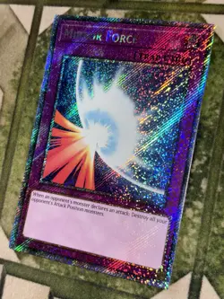 YuGiOh MIRROR FORCE Platinum Secret Rare RA03-EN093 - Image 1