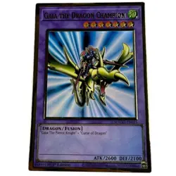 Yu-Gi-Oh! Gaia the Dragon Champion MAGO-EN025 1st Edition Secret Rare LP - Image 1