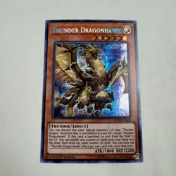 Yu-Gi-Oh! Thunder Dragonhawk MP19-EN168 1st Ed Holo EN - Image 1