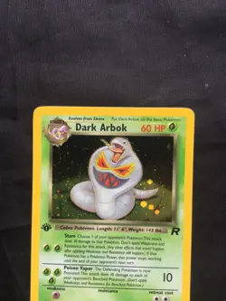 Pokemon Cards: Team Rocket 1st Edition Rare Holo: Dark Arbok 2/82 - Image 2