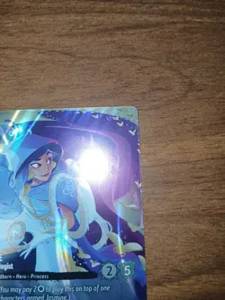 Jasmine Steady Strategist Enchanted Holo Card 221/204 Reign of Jafar Lorcana NM - Image 4