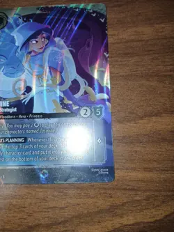 Jasmine Steady Strategist Enchanted Holo Card 221/204 Reign of Jafar Lorcana NM - Image 5