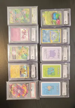Pokemon Slabs/Graded Cards Lot - 31 Total - ALL INCLUDED - Valued at over $700 - Image 5