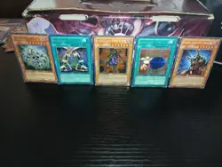 Vintage Yu-Gi-Oh TCG Card Lot Of 5 Secret Rare Holos! Check Photos - Image 1