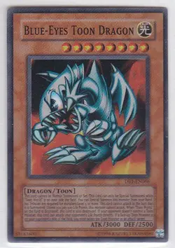 JP) Yugioh - Konami - Yu-Gi-Uh! - Blue-Eyes Toon Dragon - DB1-EN066 - Card - Image 1