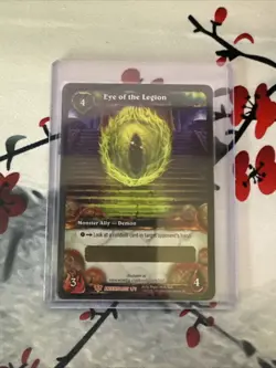World of Warcraft EYE OF THE LEGION TCG Loot Card Unscratched WoW - Image 1