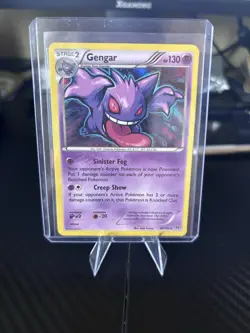 Pokemon Gengar TCG XY Breakthrough Holo Rare Card 60/162 - Image 1