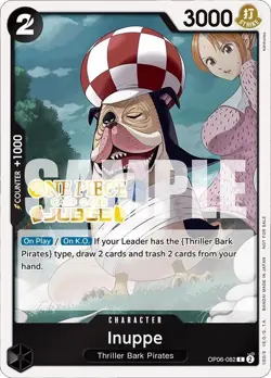 Inuppe (Judge Pack Vol. 4) - One Piece Promotion Cards - NM - Stamped - Image 1