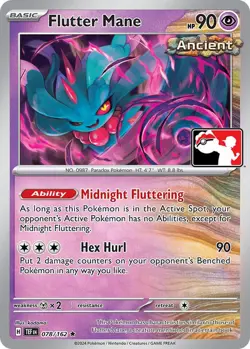 Flutter Mane - 078/162 - Pokemon TCG Prize Pack Series Cards - LP - Rare - Image 1