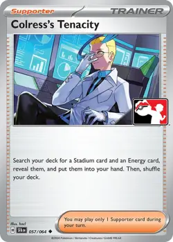 Colress's Tenacity - Prize Pack Series Cards - 057/064 - LP - Image 1