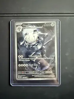 Steelix 150/132 Illustration Rare Mega Evolutions Pokemon Card - Near Mint - Image 1