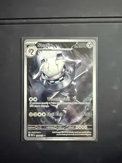 Steelix 150/132 Illustration Rare Mega Evolutions Pokemon Card - Near Mint - Image 2