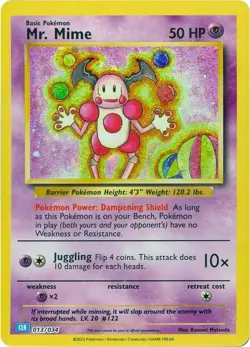 Mr. Mime - Trading Card Game Classic 013/034 - Pokemon TCG - NM - HOLO - Image 1