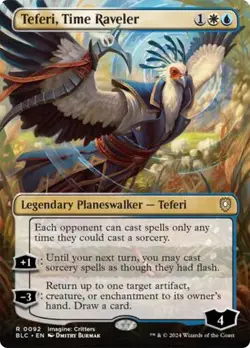 MTG - BLC - Teferi, Time Raveler (Borderless) - Reg - Image 1