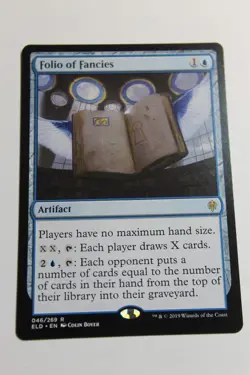 MTG Folio of Fancies x1- -Throne of Eldraine-Lightly Played - Image 1