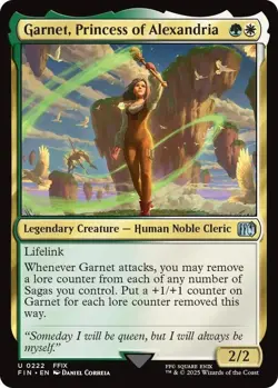 Garnet, Princess of Alexandria - FINAL FANTASY - 0222 - MTG - NM - Image 1