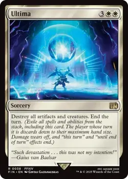 Ultima - Universes Beyond: FINAL FANTASY - 0038 - MTG - NM - Rare - Image 1