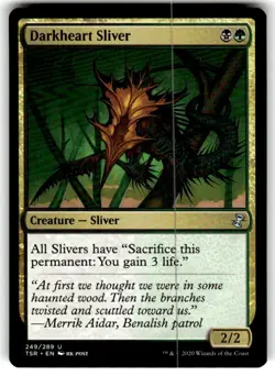 Darkheart Sliver Time Spiral Remastered Regular MTG NM - Image 1