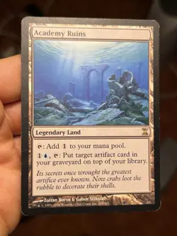 Academy Ruins • Time Spiral • Mtg (1637) - Image 1