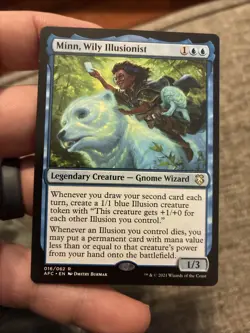 Minn, Wily Illusionist Commander: Adventures in the Forgotten Realms Regular - Image 1