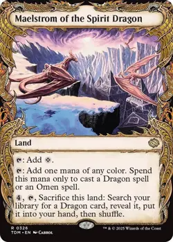 Maelstrom of the Spirit Dragon - MTG Tarkir: Dragonstorm - 0392 - NM - Showcase - Image 1