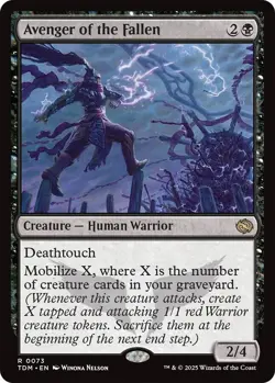 Avenger of the Fallen - Tarkir: Dragonstorm - 0073 - MTG - NM - Rare - Image 1