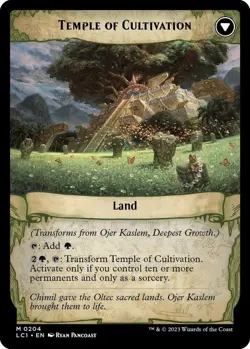 Ojer Kaslem, Deepest Growth - MTG The Lost Caverns of Ixalan - 0204 - NM - Rare - Image 2