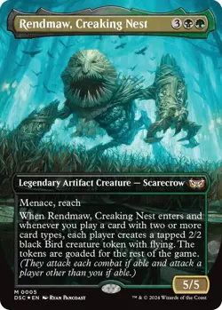 Rendmaw, Creaking Nest (Borderless) Commander: Duskmourn: House of Horror - FOIL - Image 1