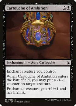Cartouche of Ambition - Amonkhet - 083/269 - MTG - LP - Image 1