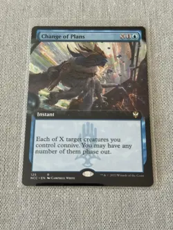 Change of Plans (Extended Art) - Commander: Streets of New Capenna (NCC) - Image 1