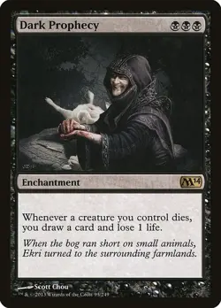 Dark Prophecy - Magic 2014 (M14) - 93/249 - MTG - LP - Regular Rare - Image 1