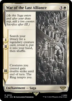 War of the Last Alliance - 0036 - MTG The Lord of the Rings - LP - Regular Rare - Image 1
