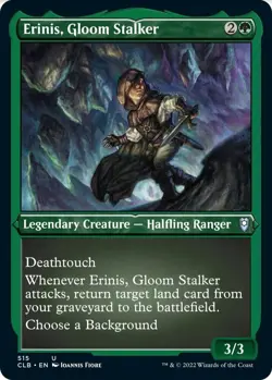 Erinis, Gloom Stalker (Foil Etched) Commander Legends: Battle for Baldur's Gate - Image 1