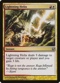 Lightning Helix - Duel Decks: Ajani vs. Nicol Bolas - 23/80 - MTG - LP - Image 1