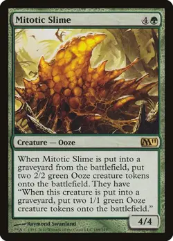 Mitotic Slime - Magic 2011 (M11) - 185/249 - MTG - MP - Regular Rare - Image 1
