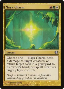 Naya Charm - Shards of Alara - 180/249 - MTG - LP - Regular Uncommon - Image 1