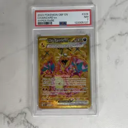 Pokemon TCG: [PSA 7] Charizard ex 228/197 x Obsidian Flames Holo x English - Image 1