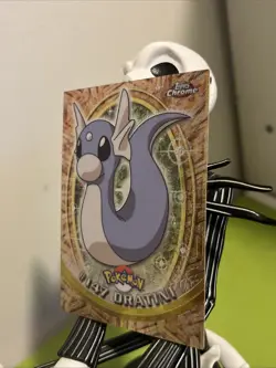 2000 Topps Chrome Pokemon Series 2 #147 Dratini - Image 2