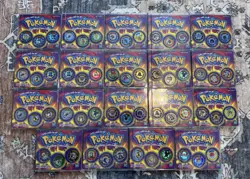 Pokemon Battling Coin Game Lot Of 19 (57 Coins) With Original Case ! 🔥 - Image 1