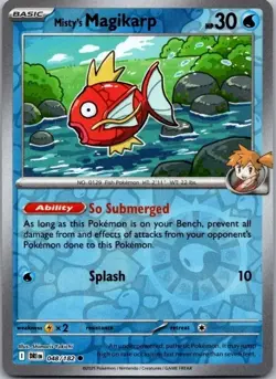 Misty's Magikarp - 048/182 - Destined Rivals - Pokemon TCG - NM - Reverse Holo - Image 1
